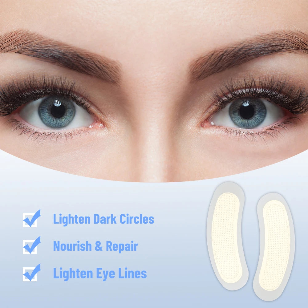 Hyaluronic Acid Microneedle Eye Patches | Brighten & Moisturize Eye Patch Mask Oasis Select