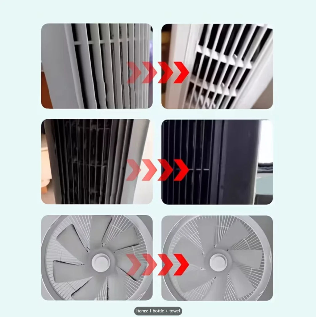 Air Conditioner Cleaning Foam – No Disassembly Needed Appliance Cleaning Foam Oasis Select