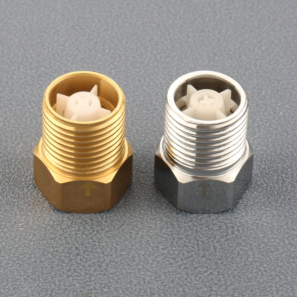 1PC Stainless Steel Check Valve One Way Non Return Valve 29×22mm Anti Backflow for Toilet Water Heater Water Tower Plumbing Oasis Select