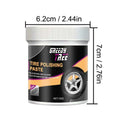 Black Enamel Tire Polish Paste – Quick-Dry Shine Restorer Tire Polish Paste Oasis Select 150g