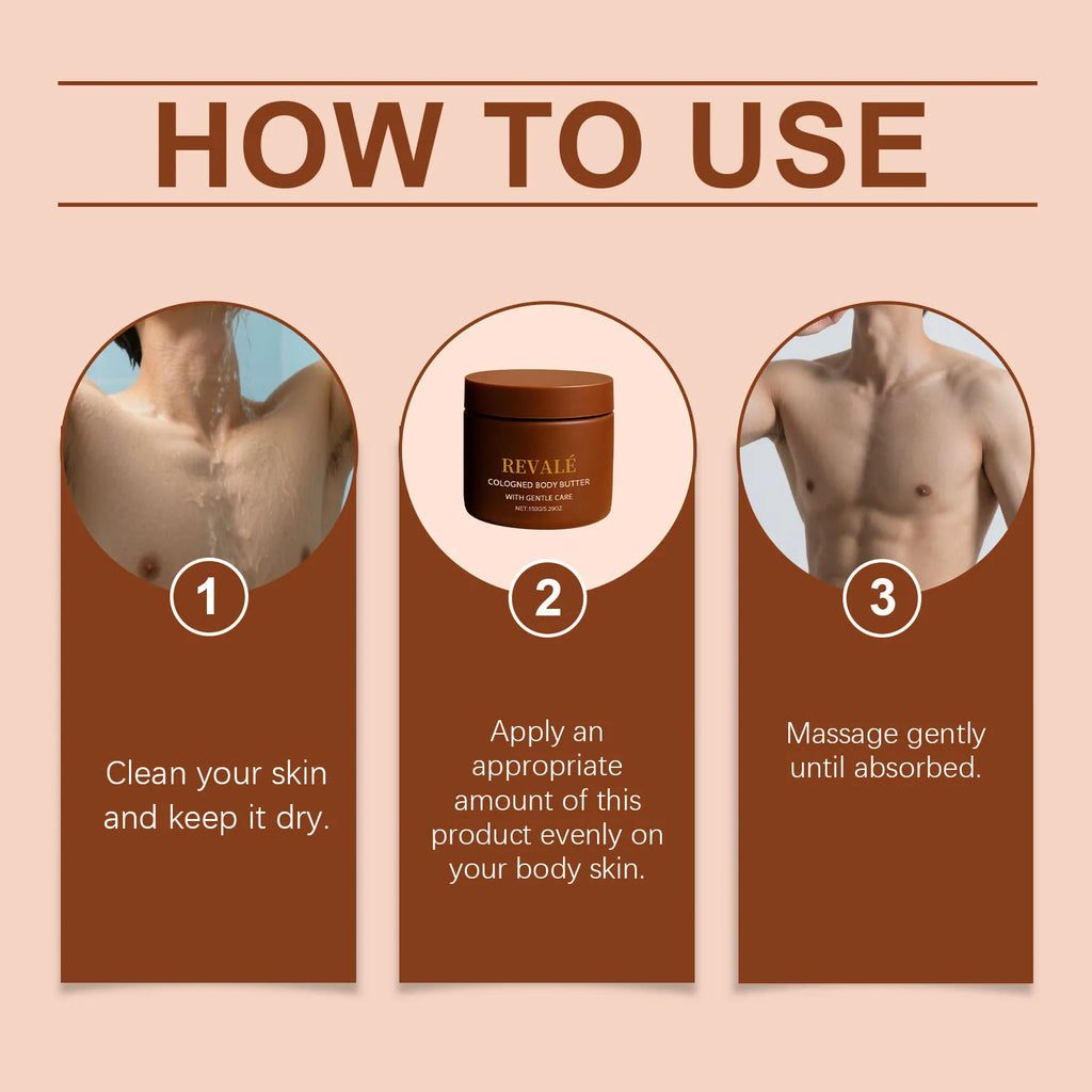 Sandalwood Men's Body Cream – Non-Greasy Moisturizer 150g Men's Body Moisturizer Oasis Select