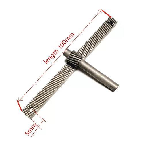 0.5M Steel Gear Rack 63T – Precision Sliding & Lifting Table Precision Gear Rack Oasis Select