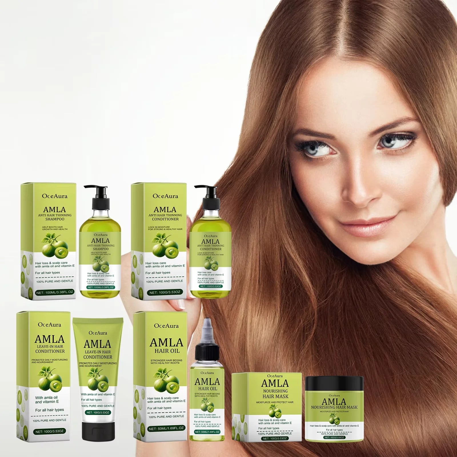 OceAura Amla Oil Hair Mask – Repair, Growth & Frizz Control Amla Oil Hair Mask Oasis Select
