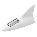 Universal Car Shark Fin Antenna Roof Tail Modification Light with Solar LED Light Car Antenna Driving Safety Warning Light Oasis Select WT