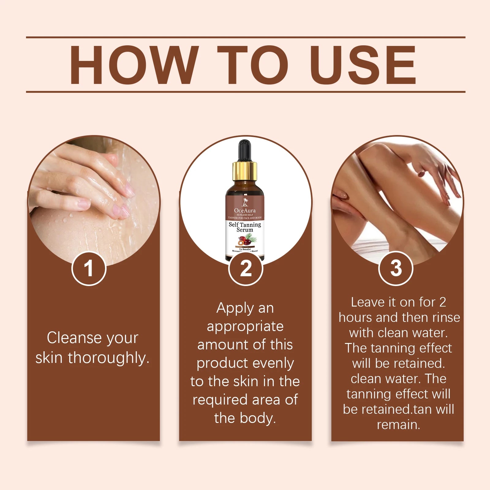 Brightening Tanning Face Serum – Moisturizing Glow Essence Face Serum Essence Oasis Select
