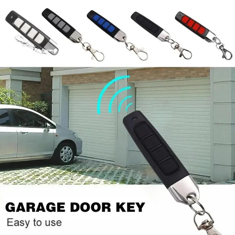 433MHz Copy Remote Control RF 4 Channe Transmitter KeyChain Garage Door Electric Gate Opener Duplicator Cloning Code Controller Oasis Select
