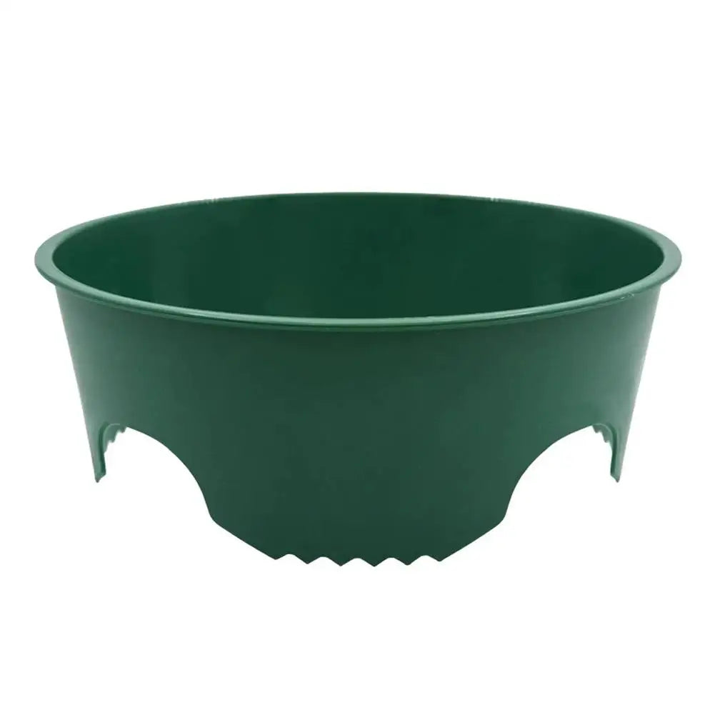 Green Plastic Plant Support Ring – Seedling Pot Holder 22cm