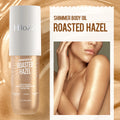 This shimmering body highlighter has a beautiful, subtle shimmer and is perfect for parties and gatherings. Oasis Select ROASTED HAZEL 80g
