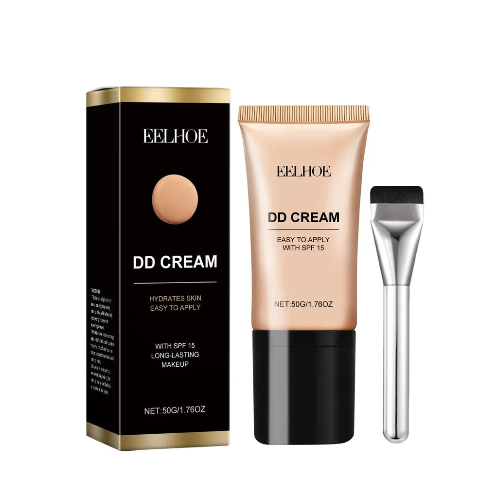 EELHOE DD Cream Foundation – Full Coverage & Oil Control Liquid Foundation Oasis Select 1Pcs Wheat