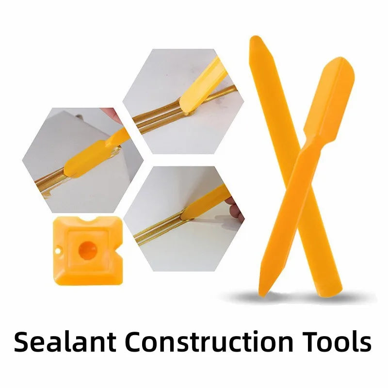 Caulking Tool Kit Joint Sealant Spreader Spatula Scraper for Tile Window Grout Edge Removal Kitchen Construction Tools Oasis Select