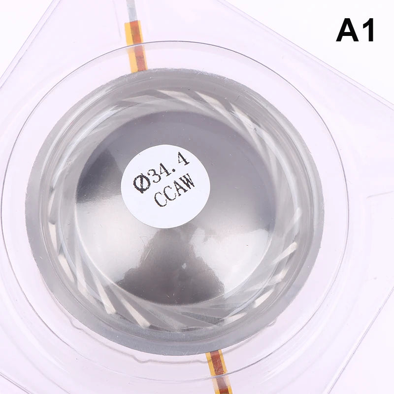 1Pc 34.4/44.4/51.5/72.2/74.5MM Audio Driver Speaker Titanium Film Tweeter Voice Coil Membrane DIY Treble Speaker Repair Oasis Select 34.4mm