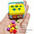 SU 1Set Doll House Nursery Decoration Photography Prop Miniature Shape Sorting Toy Box Dollhouse Educational Toy Model Oasis Select 1SET