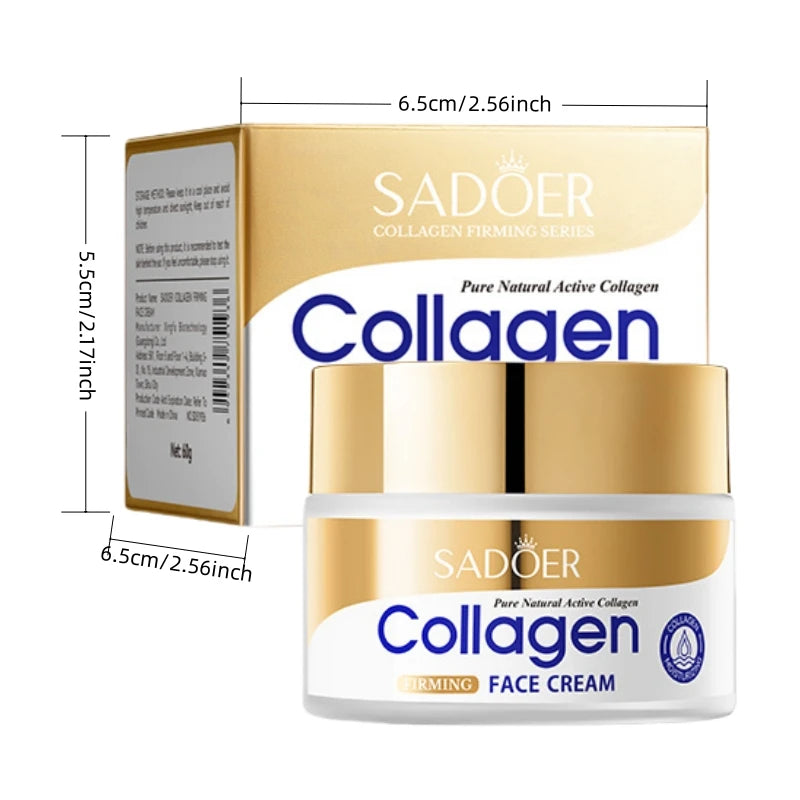Sadoer Collagen Firming Cream – Anti-Wrinkle Moisturizer