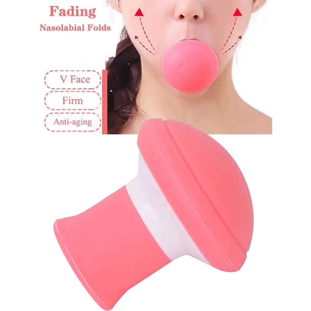 Silicone Thin Face Breathing Tool Jawline Jaw Muscle Exerciser Face Firming Masseter Muscle Trainer V-shaped Thin Face Tools Oasis Select