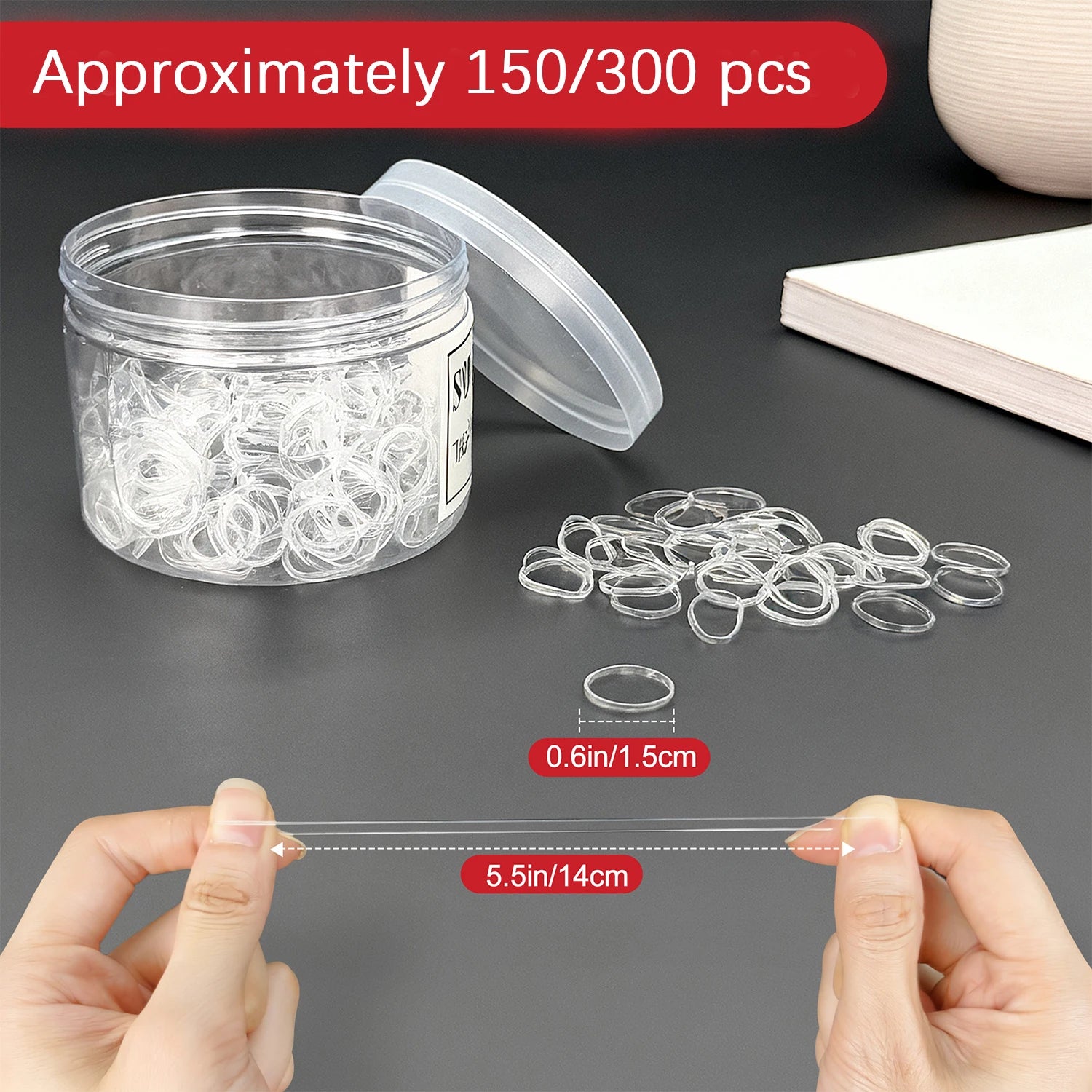 Invisible shirt cuff elastic band, elastic cuff fastener, used to fix and shorten the sleeves of shirts and suits Oasis Select