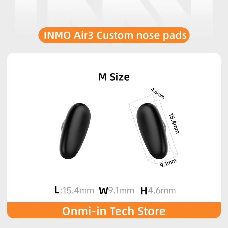 INMO AIR3 Accessories: Ring, Cable, Touchpad, Clip & Nose Pad