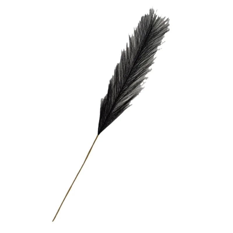 55CM Fluffy Pampas Grass Boho Decor Flower Fake Plant Reed Simulated Wedding Party Home Decoration Artificial Flowers Oasis Select