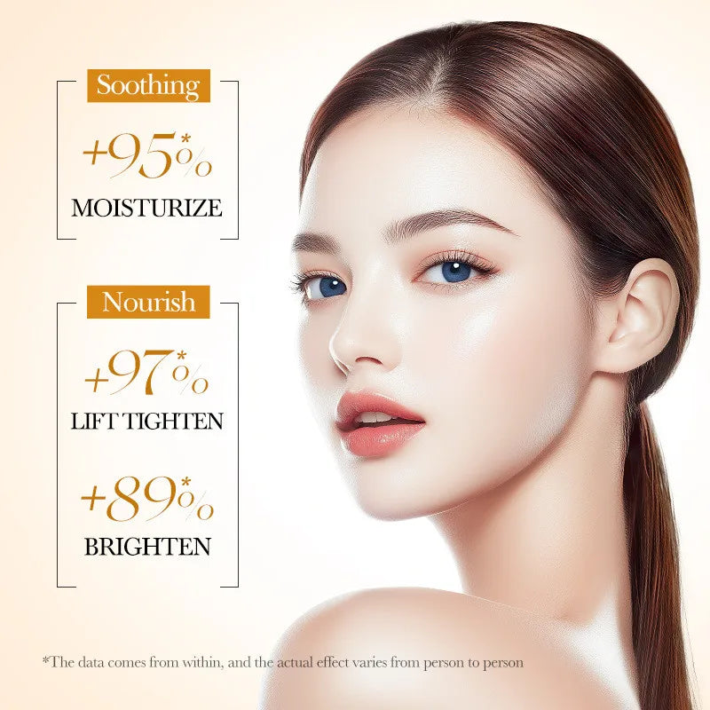 BIOAOUA 5pcs Rice Raw Whitening Travel Set For Cleansing and Moisturizing Whiten Oasis Select