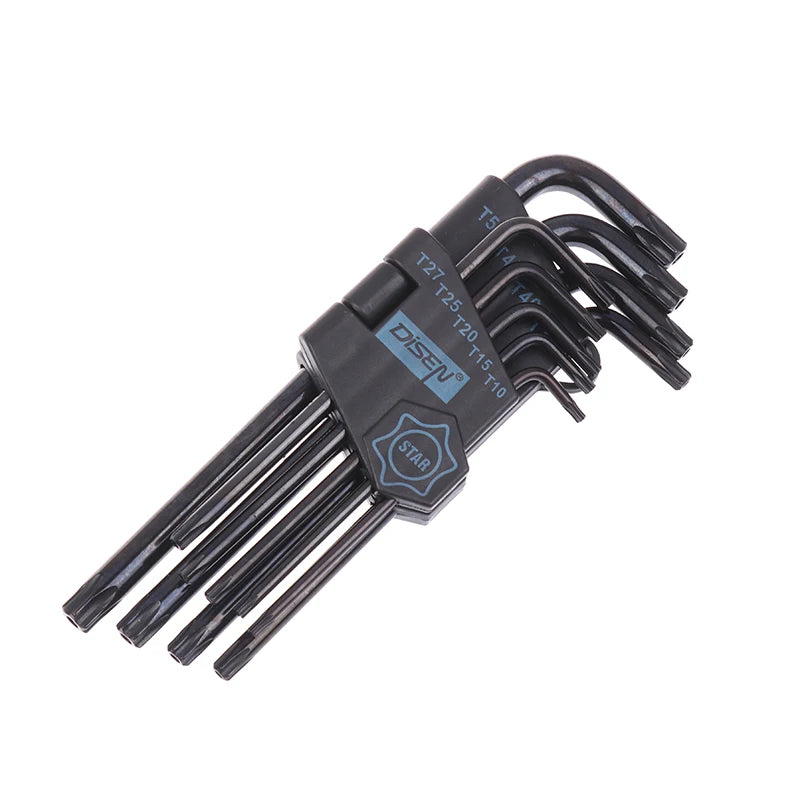 Allen Key Screwdriver Set with Handle for Motorcycles and Bicycles, Universal Torque Long Metric Oasis Select A1