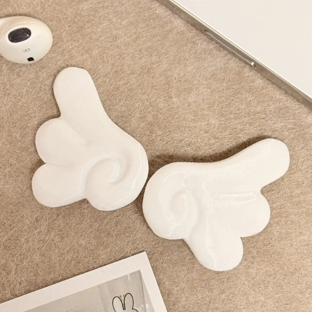 Kawaii 3D Angel Wings Earphone Charms – DIY Headphone Decor