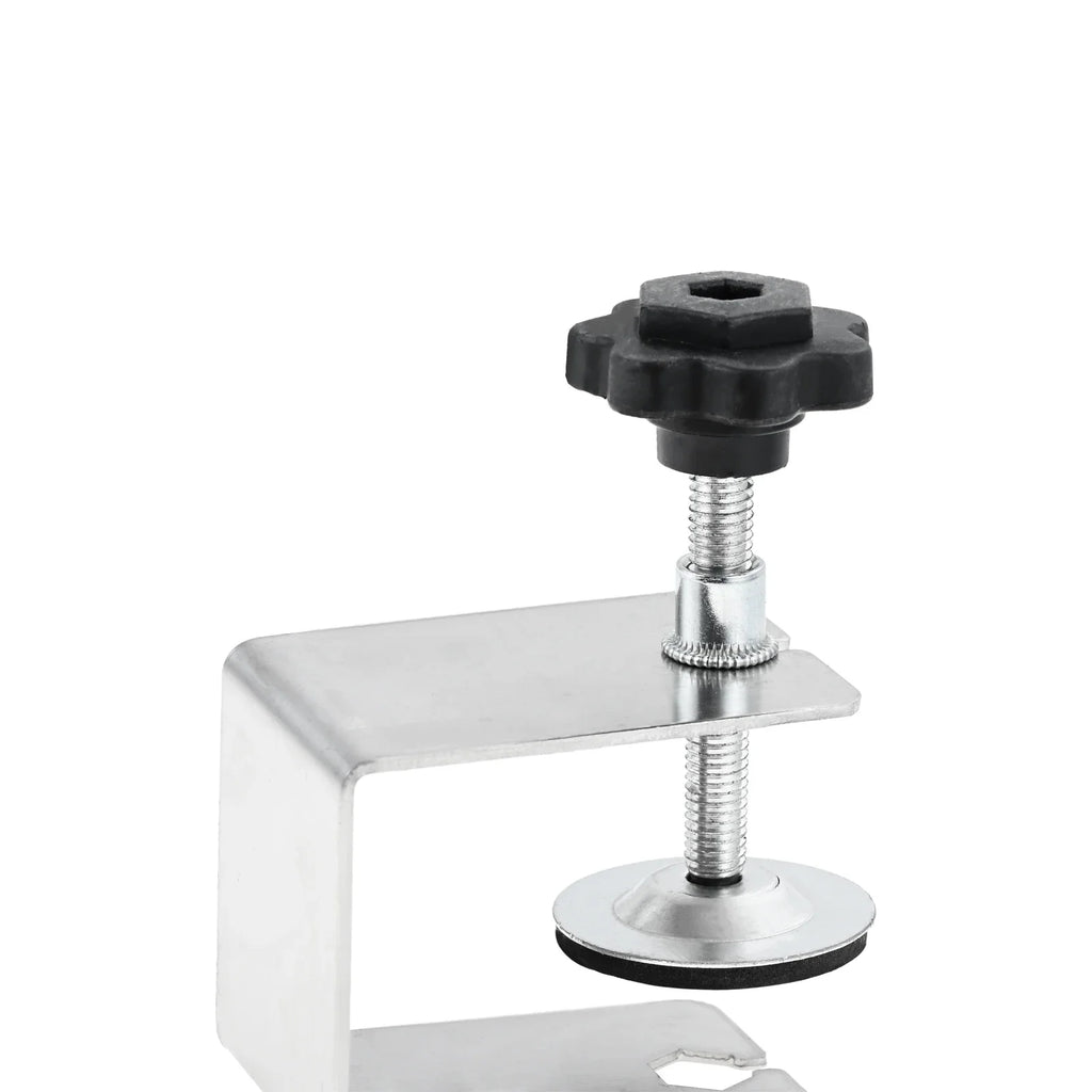 4Pcs Cabinet with Easy Adjustment Adapter Kit Fixing Clip Metal Drawer Front Installation Clamps for Woodworking Craft Repair Oasis Select