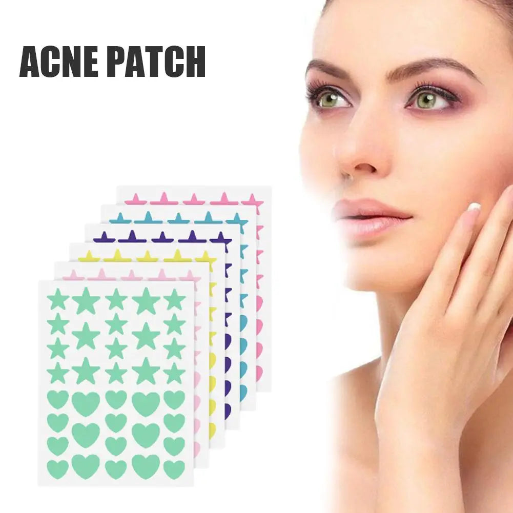 216-Pack Colorful Invisible Pimple Patches – Acne Spot Stickers Acne Pimple Patches Oasis Select