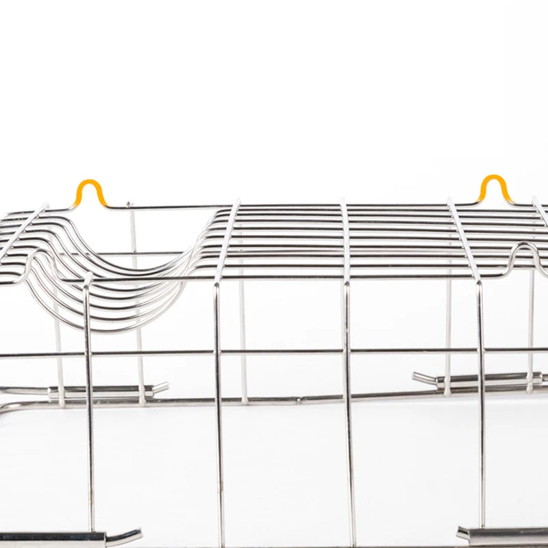 Expandable Dish Drying Rack Over The Sink,Kitchen Stainless Steel Dish Drainer In Sink Or On Counter Oasis Select