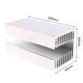 Hot Sale U-slot Triode High Power Aluminum Heatsink 40/50MM Heat Sink CPU Power Radiator Oasis Select 40x40x100mm