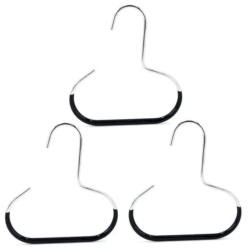 Aluminum Circle Ring Hat Hanger – Non-Slip Wardrobe Hook Hat Hanger Hook Oasis Select 3 black
