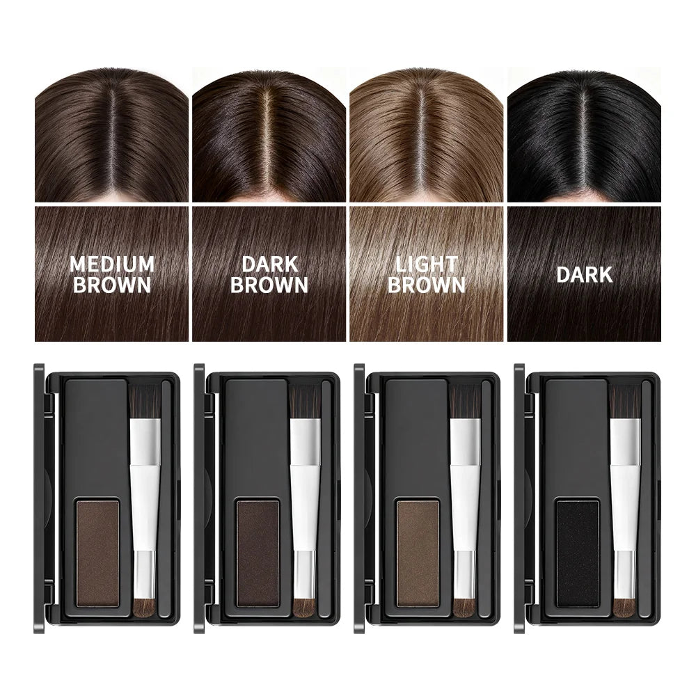 Lakerain Hair Dye Palette & Brush – Instant Root Cover-Up