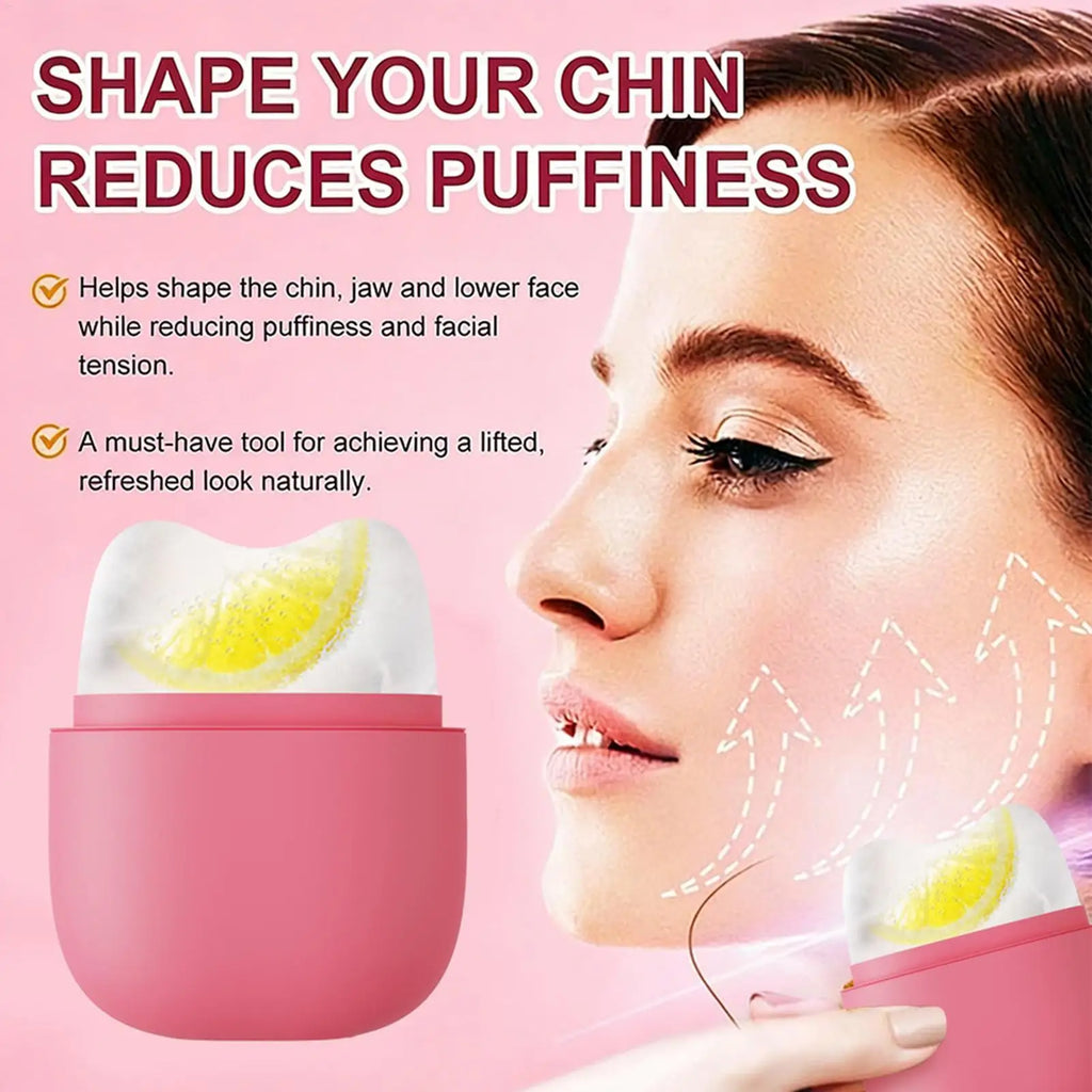 Silicone massage face ice tray Eyes Facial Massager Tool Large Pores Reduction Cooling Face Roller Eliminating facial puffiness Oasis Select
