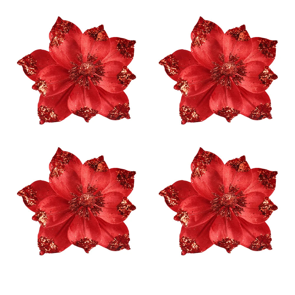 Gold Christmas Artificial Flowers Versatile Holiday Decor Options Artificial Christmas Tree Decor Easy To Customize Arrangements Oasis Select Red China Mainland