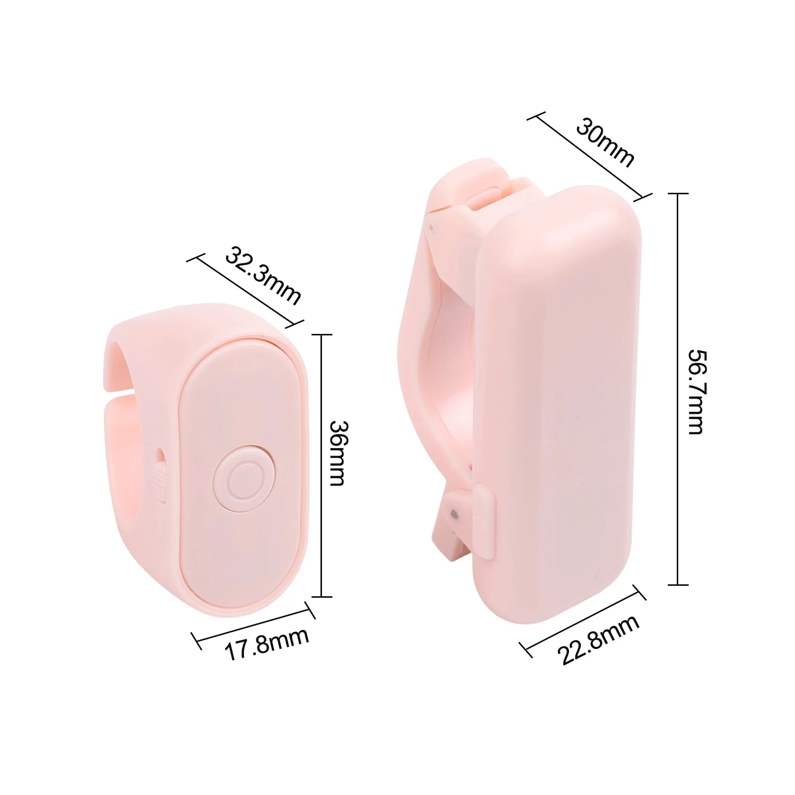 For Kindle Remote Control Page Clicker Hands-Free Reading Photo Capture Portable E-book Remote Control Page Flipping Device Oasis Select