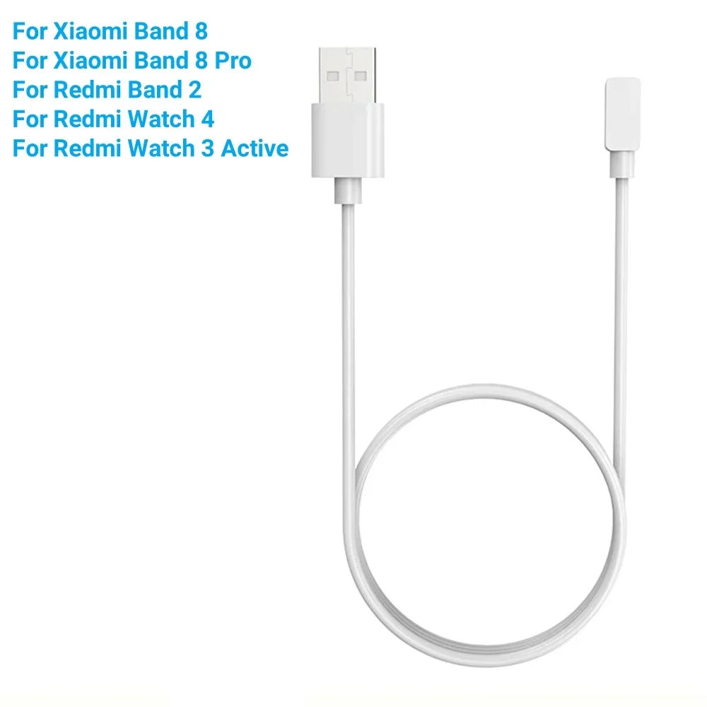 USB Magnetic Charger for Redmi Watch 4/3 & Xiaomi Mi Band 8 Magnetic Charging Cable Oasis Select