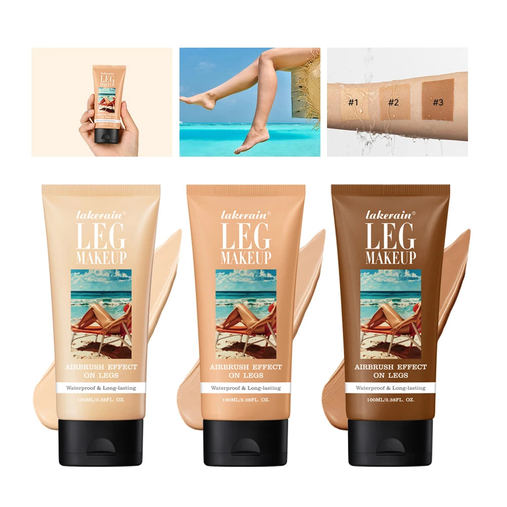 Leg Makeup Medium Easy Application Flawless Looking Legs Water Resistant Transfer Proof Lotion Leg Foundation Body Make Up Oasis Select