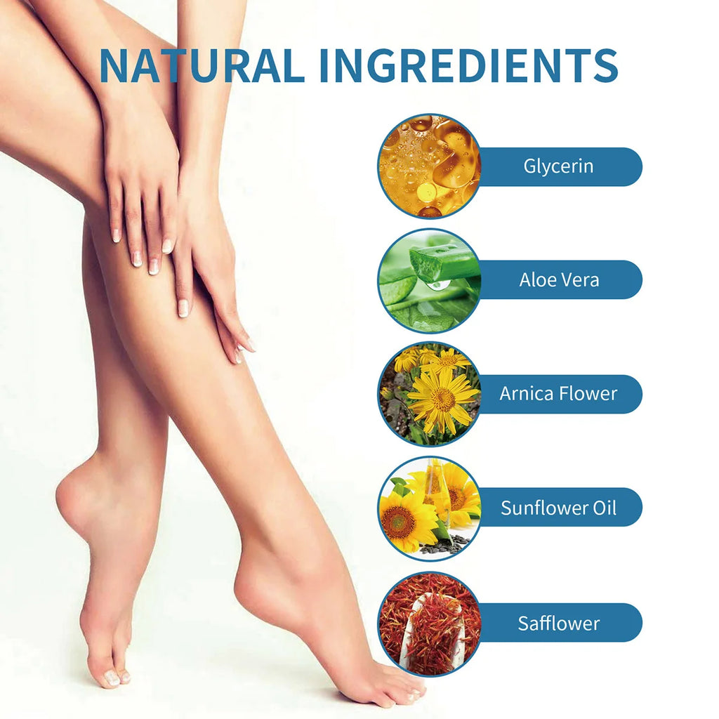 Leg Vein Massage Essential Oil – Moisturizing Foot Care Cream