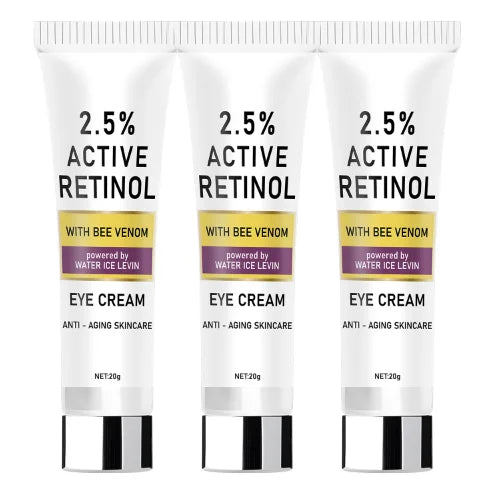2.5% Retinol & Bee Venom Anti-Aging Eye Cream | 20g Anti-Aging Eye Cream Oasis Select Ivory 20g
