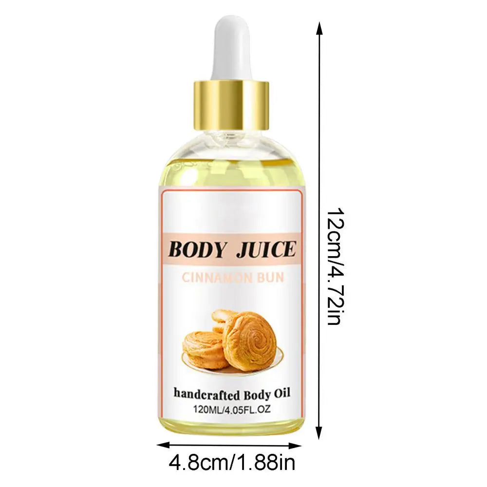 120ml Non-Greasy Moisturizing Soothing Oil Body Juice Oil Facial Body Massage Moisturizing Diffuser Aromatherapy Face Body Oil Oasis Select cinnamon breads China Mainland