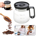 Coffee Pot Shaped Glass Mug – 16oz Borosilicate | Unique Gift