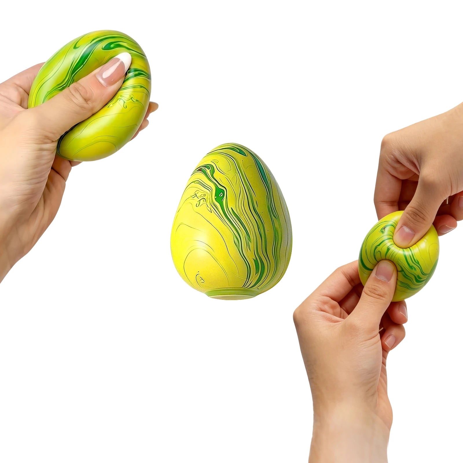Marbled Egg Squishy Slow Rising Sensory Fidget Squeeze Toy