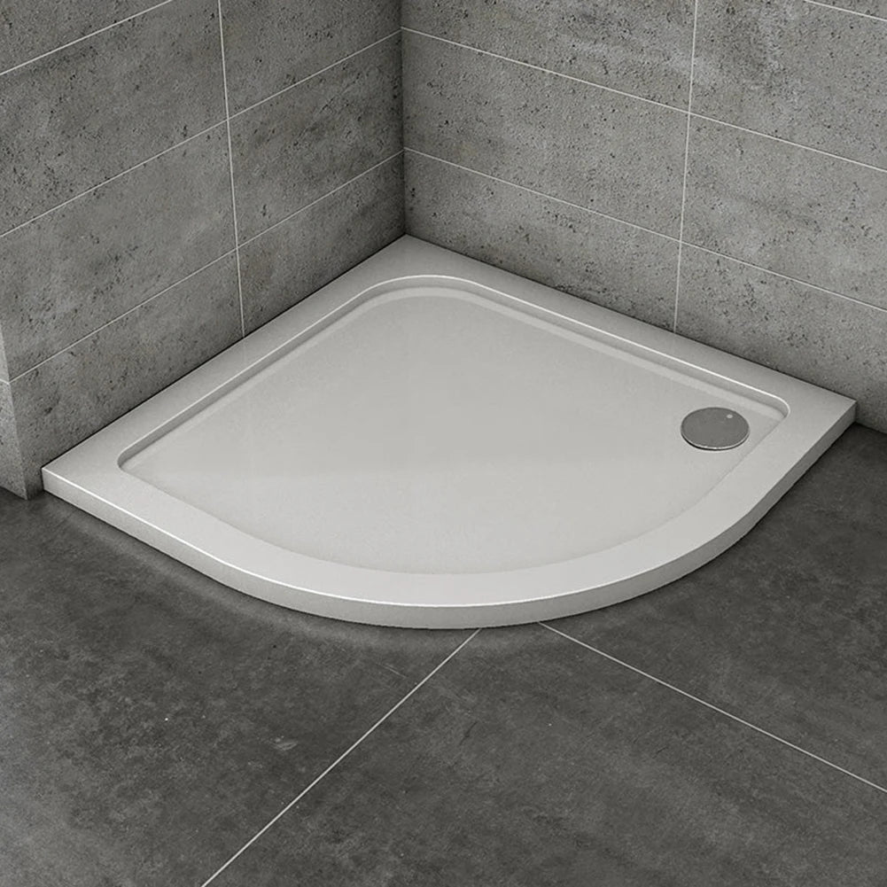 90mm Diameter Shower Drain Waste Trap for Bathroom Trays Compatible with Standard Drain Openings to Prevent Overflow Oasis Select
