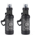 50ml Portable Tactical Spray Bottle Outdoor Camping Hiking Alcohol Dispenser Refillable Empty Bottle Survival Tool Black Oasis Select 2 PCS black