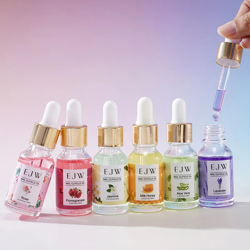 Nail & Cuticle Oil – Moisturizing, Strengthening & Hydrating Cuticle & Nail Oil Oasis Select 6PCs