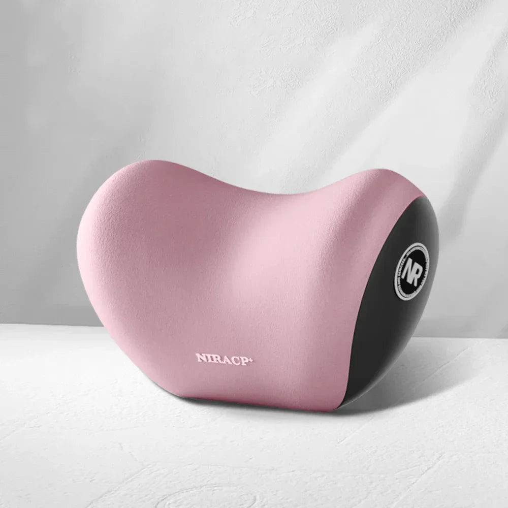 Car Pillow Headrest Neck Pillow Memory Foam Cervical Lumbar Support Car Headrest Back Pad Back Pillow Office Car Interior Acces Oasis Select Pink Headrest