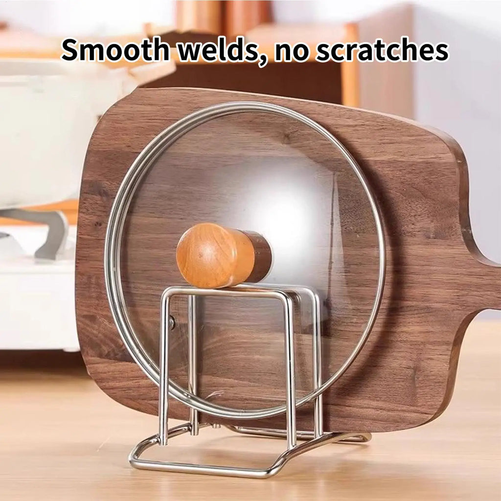 Stainless Steel Cutting Board Storage Rack Pot Lid Organizer Cutting Board Holder Baking Tool Organizer Kitchen Accessories. Oasis Select