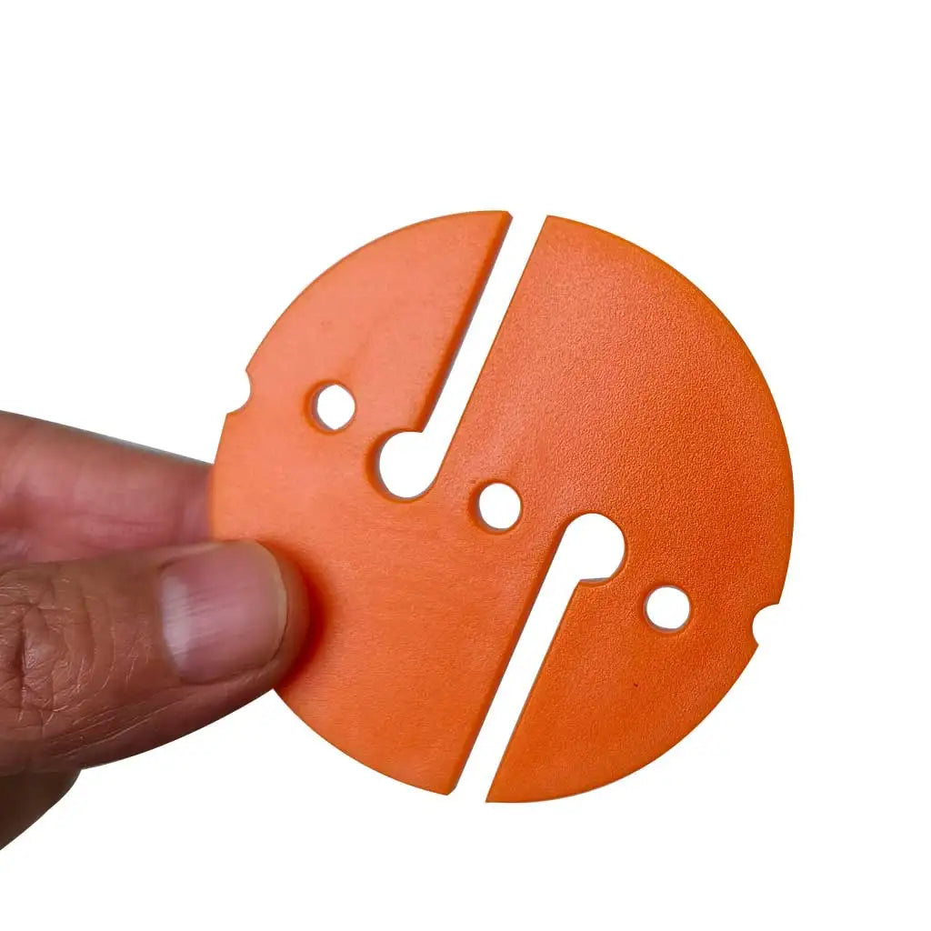 Round Circle Dive Line Arrow Marker for Scuba Cave Wreck Technical Diving Safety Rope Line Marker PVC Oasis Select