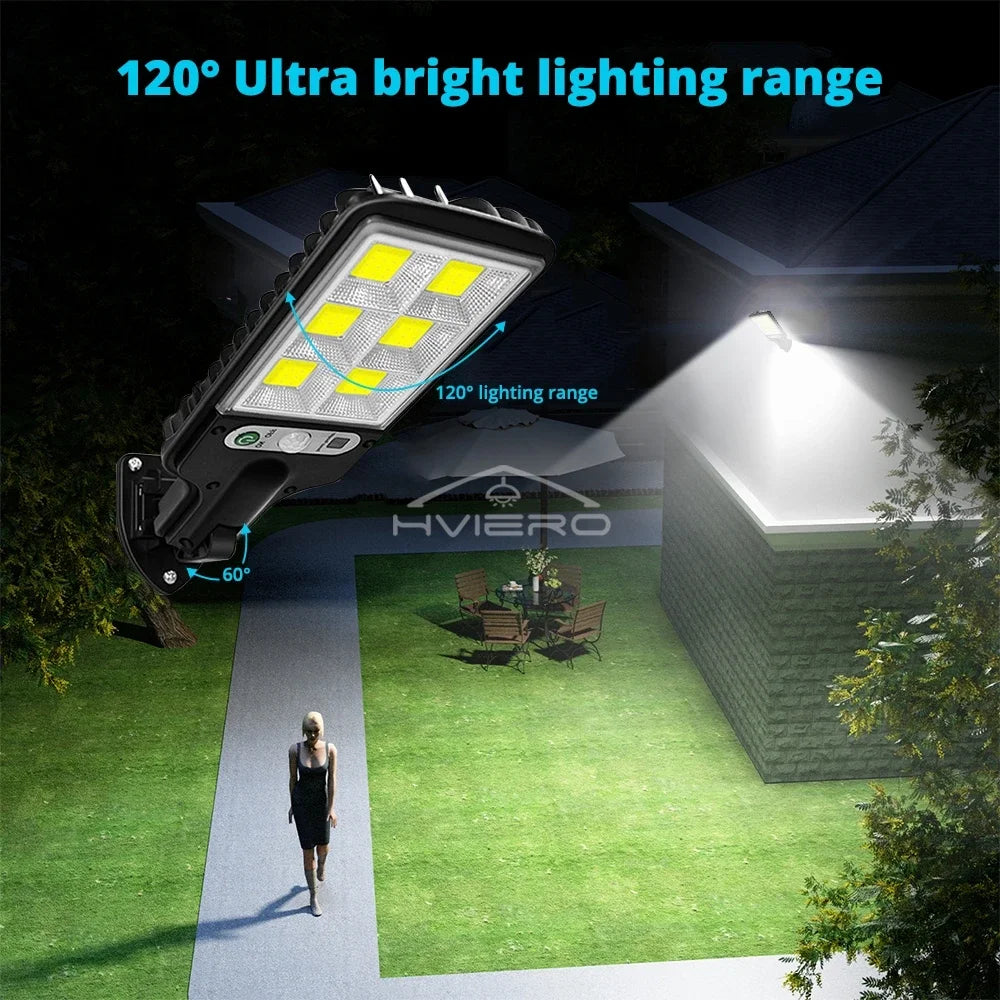 Solar LED Motion Sensor Outdoor Garden Light | IP65 Waterproof