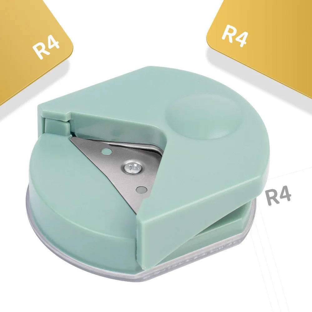4mm Radius Corner Rounder Punch Paper Corner Rounder Paper Hole Cutter for Photo Paper,Black Oasis Select Blue