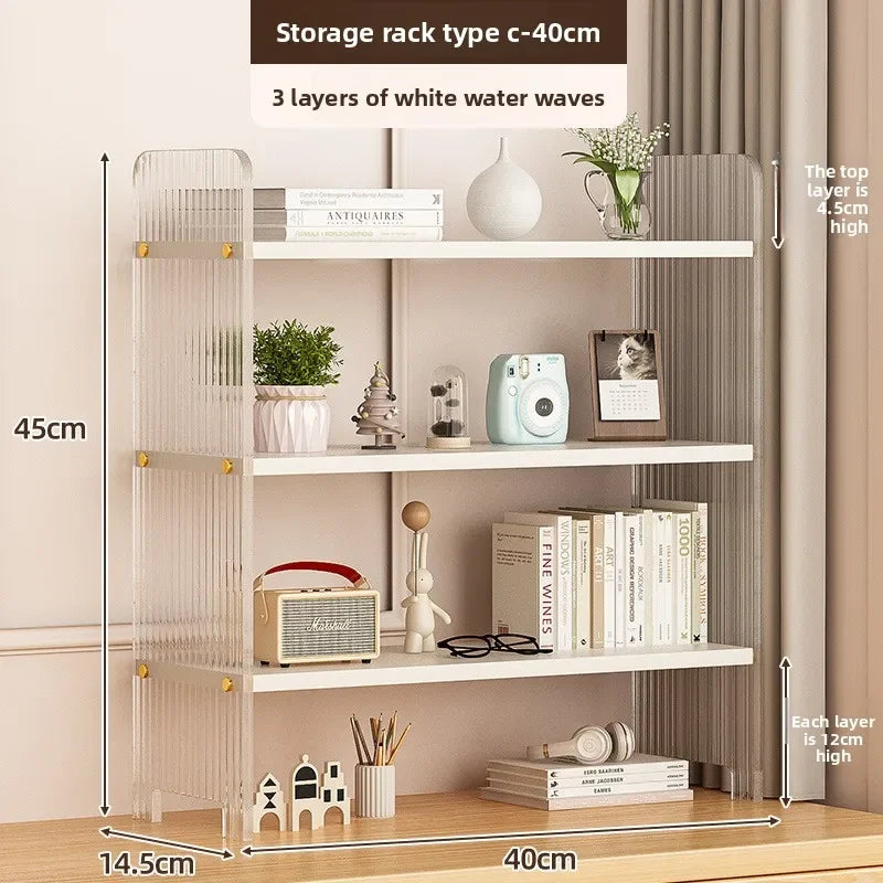 Multi-functional Cosmetics Shelf Desktop Multi-layer Finishing Shelf Multi-layer Shelf Storage Oasis Select