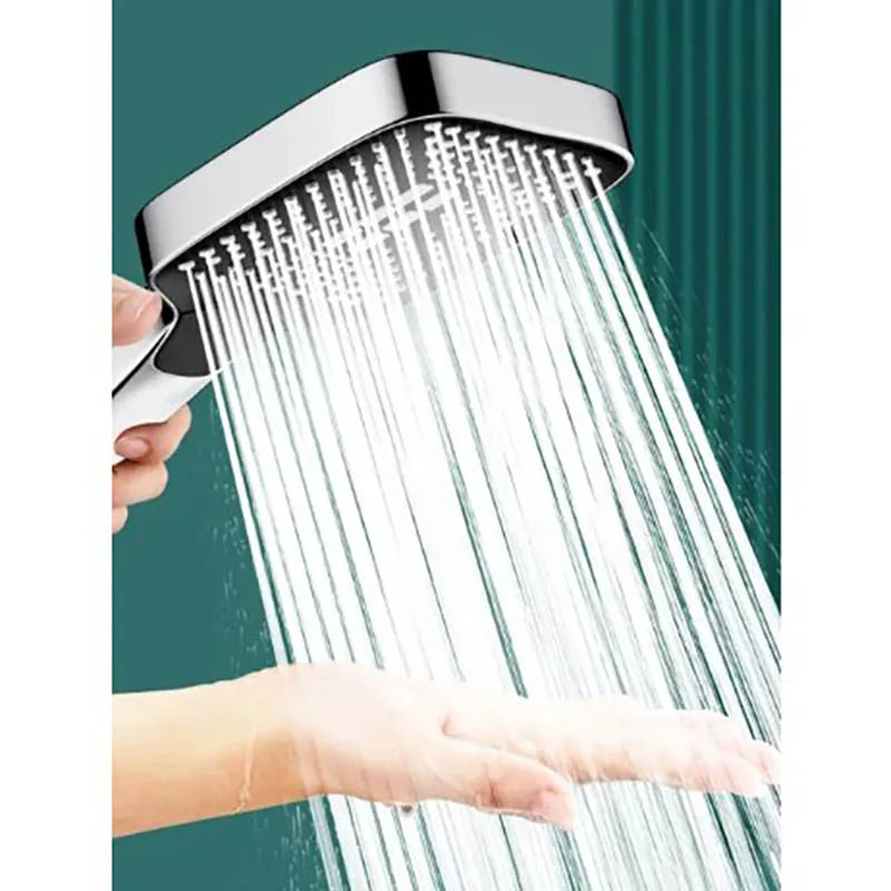 Adjustable Shower Head 3 Mode Rainfall Shower Large Flow Showerhead High Pressure Water Saving Shower Mixer Bathroom Accessories Oasis Select